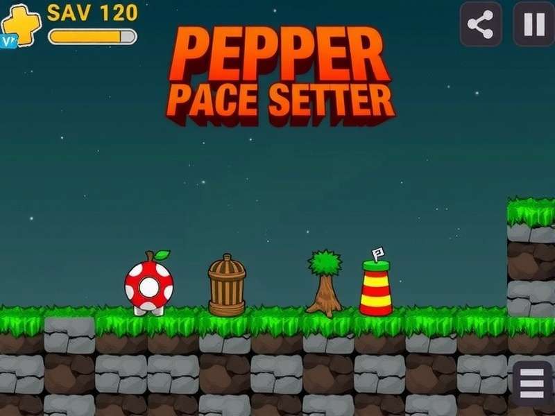 Pepper Pace Setter Game Screenshot